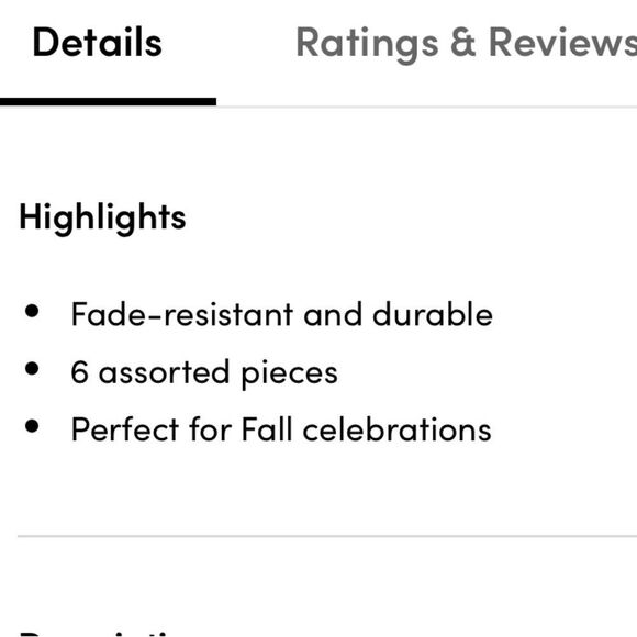 NWT 6 Piece Harvest Pumpkins Gold Tone & White Fall Decor Thanksgiving Autumn - Picture 2 of 3